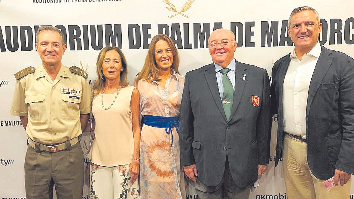 Jesús Lanza, Emma Arancibia, Cuca Pérez, Miguel Cañellas y Fernando Gracia Herréiz.