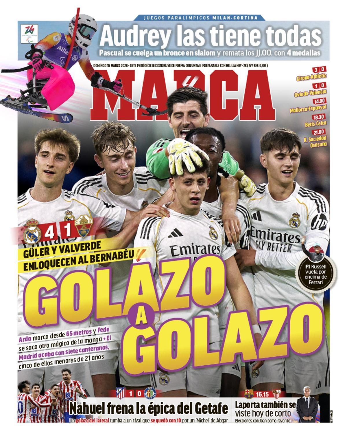 Las portadas de la prensa deportiva de hoy
