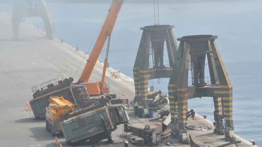 Desguace de la &quot;memoria portuaria&quot; de A Coruña