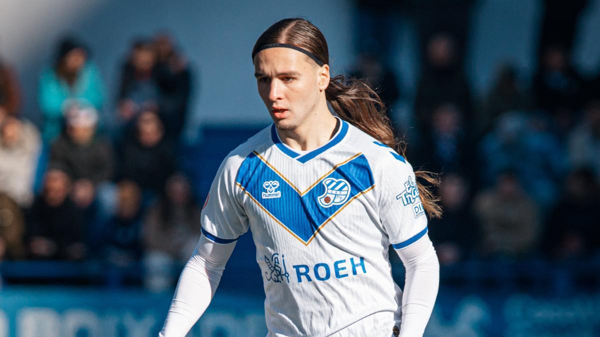 Izan González se salió en el Europa