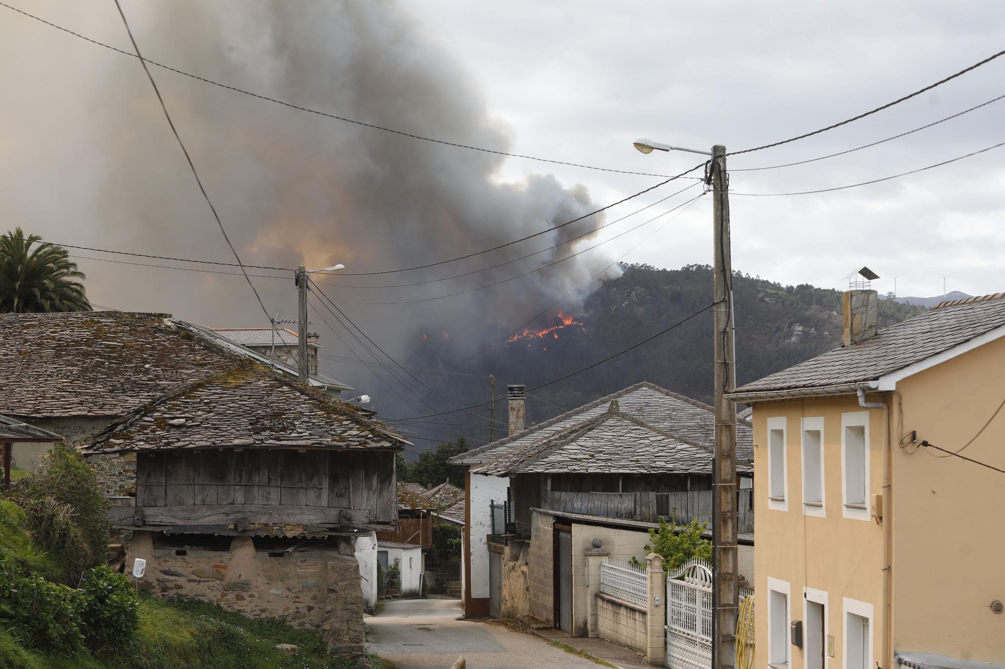 EN IMÁGENES: Gran oleada de incendios en Asturias