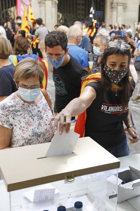 Acte de l''esquerra independentista a Girona