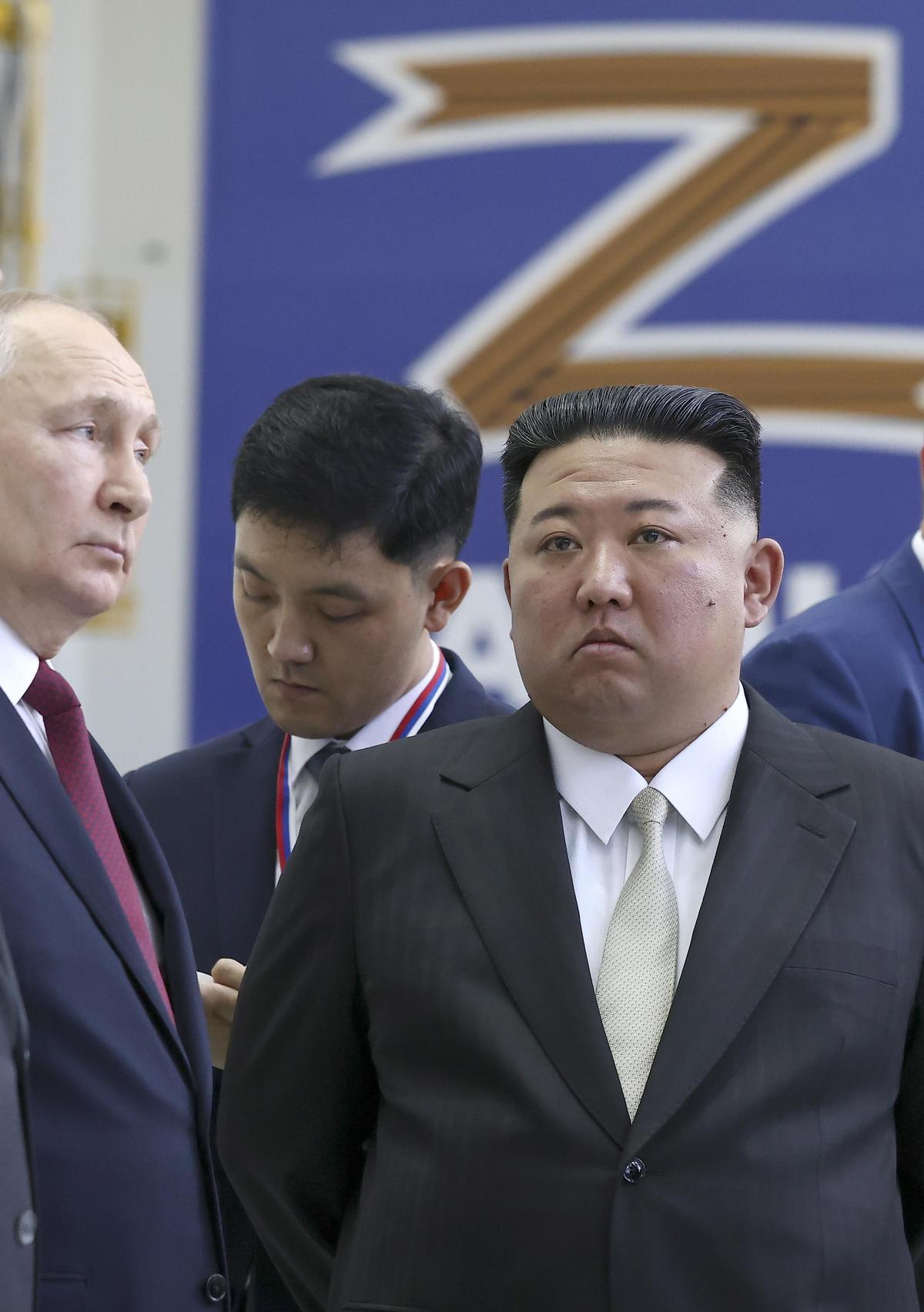 Reunión entre Vladimir Putin y Kim Jong-un en el cosmódromo ruso de Vostochni