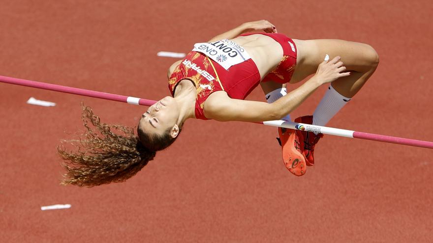 Claudia Conte, a ritmo de récord de España