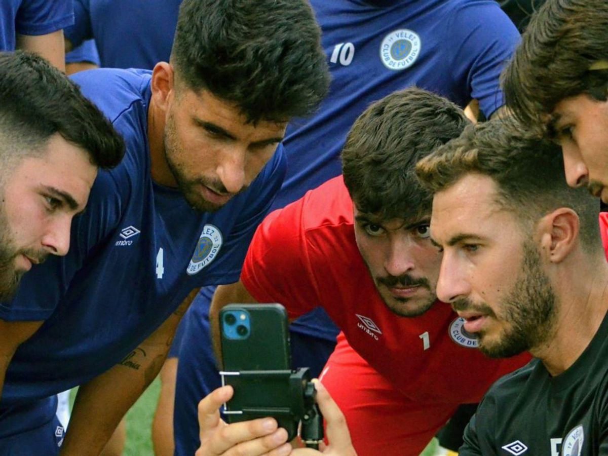 El Vélez CF aplica nuevas tecnologías a sus sesiones.