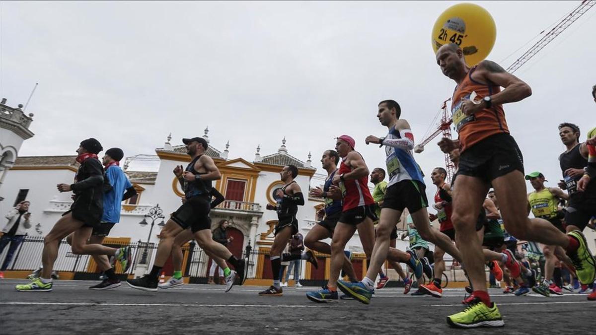 La Maratón de Sevilla siempre tiene un color especial