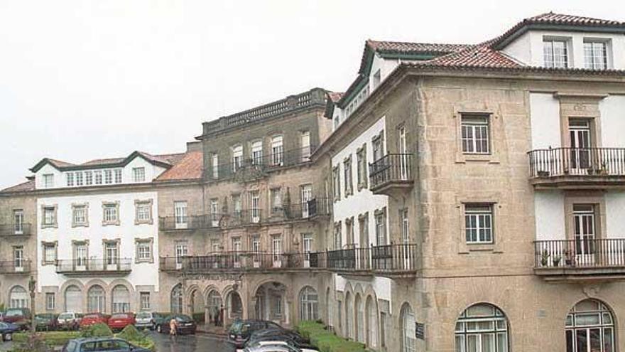 Hospital Policlínico Nuestra Señora de la Esperanza, ubicado en Santiago de Compostela.  // FdV