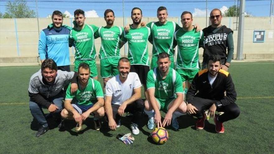 Carpas Mario gana el campeonato de la liga local fútbol-7 aficionados