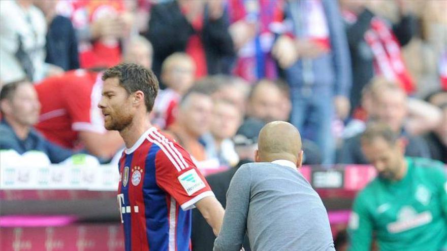 El Bayern aplasta al Bremen y Xabi Alonso se estrena como goleador