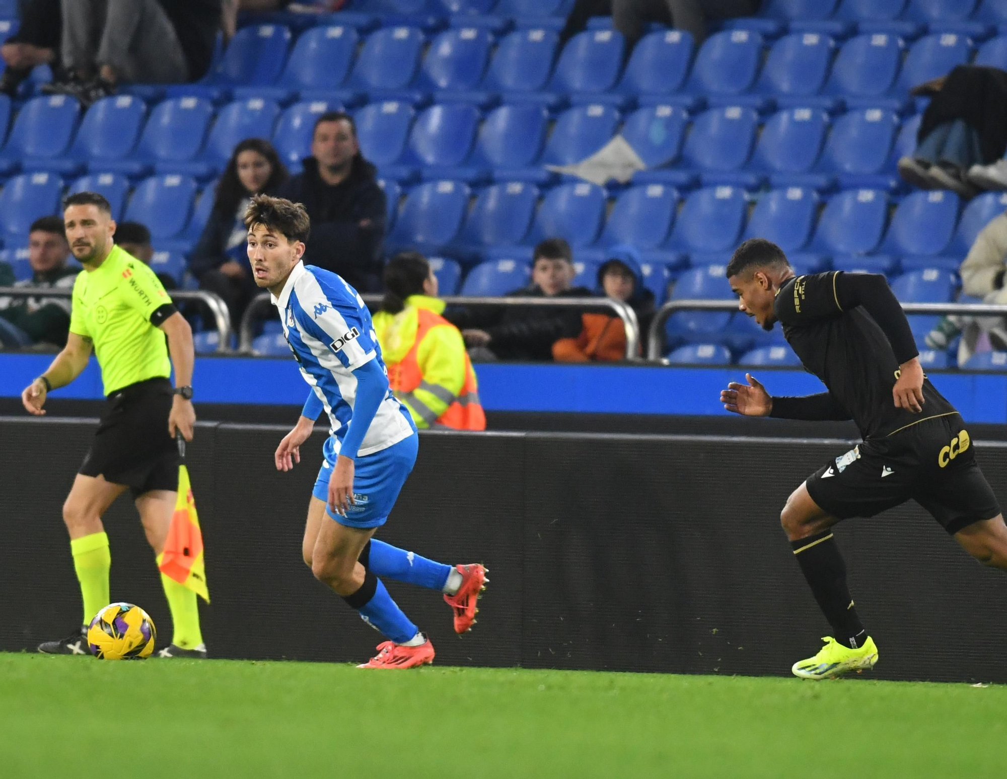El Dépor golea al Castellón en Riazor (5-1)