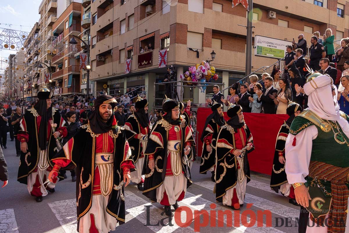 Procesión de subida a la Basílica en las Fiestas de Caravaca (Bando Moro)