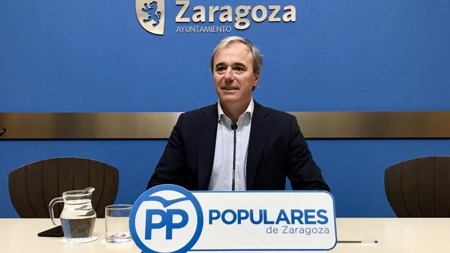 Azcón ve en el contrato de Parques y Jardines una &quot;oportunidad perdida&quot; de ZeC