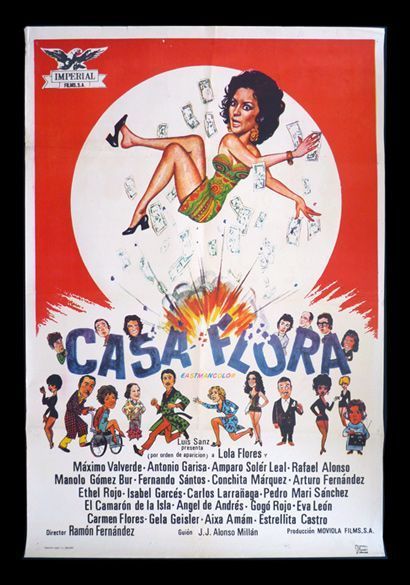 Cartel de &#039;Casa Flora&#039;.