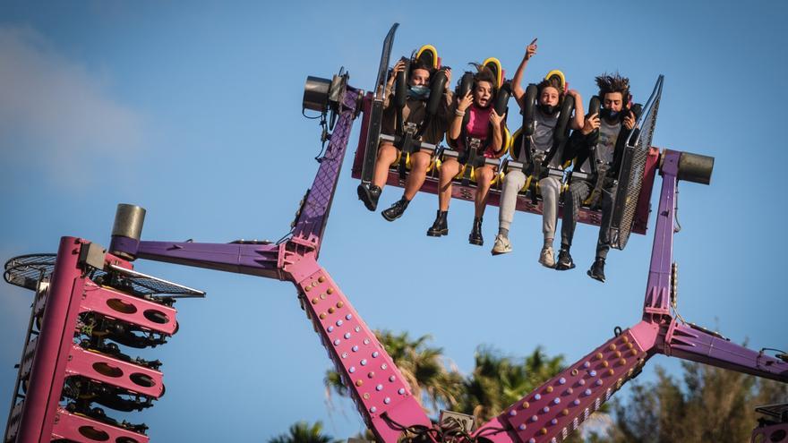 Apertura de la feria de atracciones de Santa Cruz