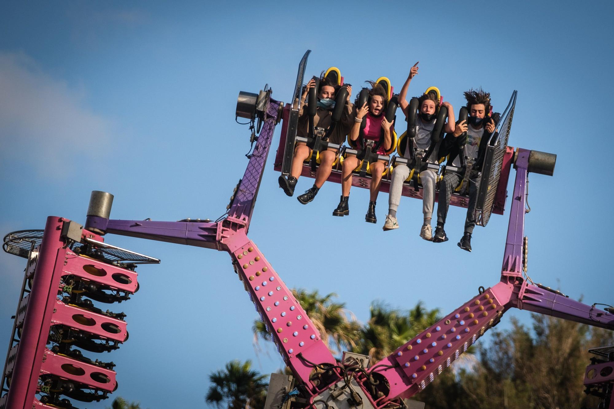 Apertura de la feria de atracciones de Santa Cruz