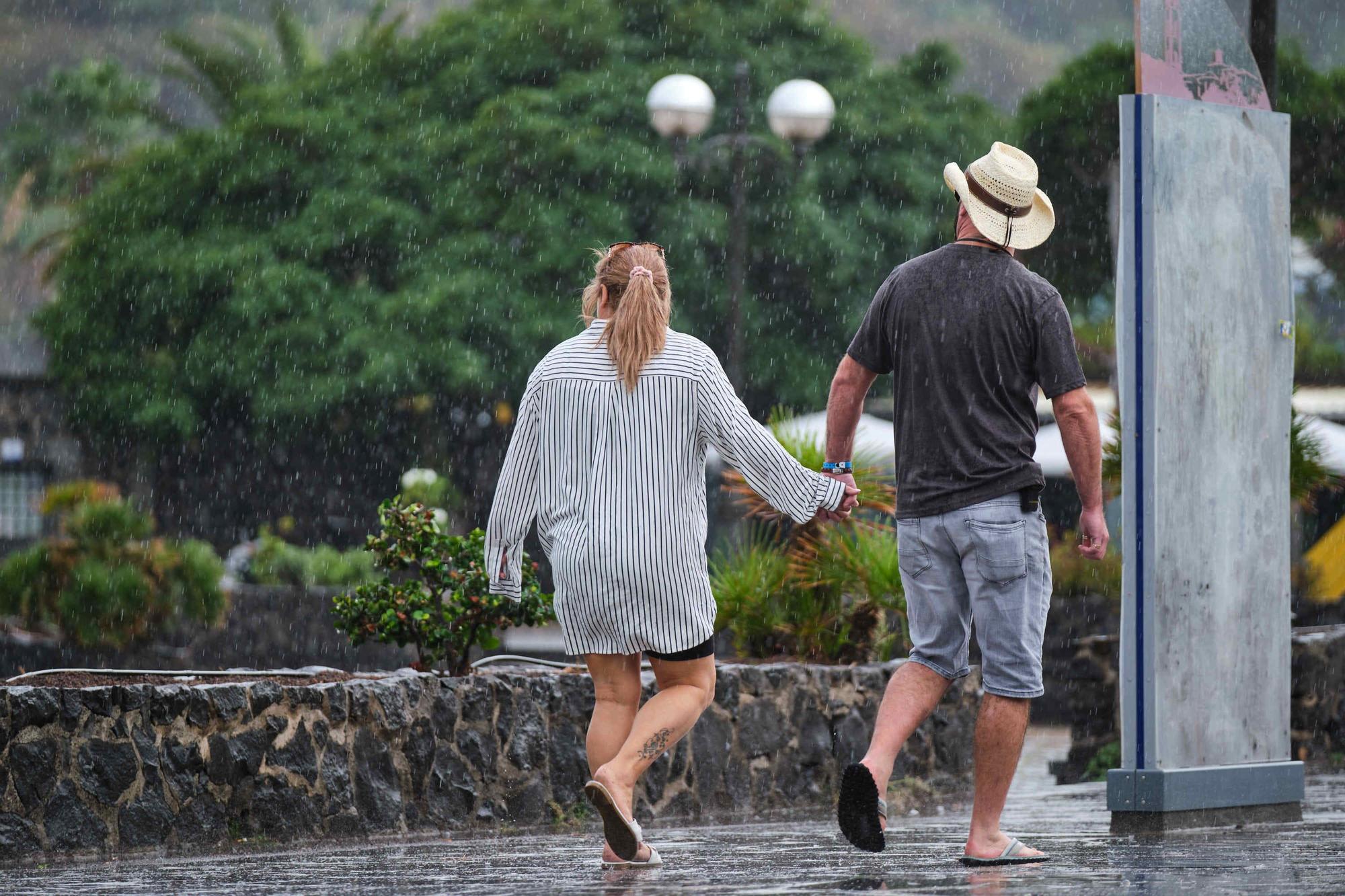 Lluvias en Tenerife