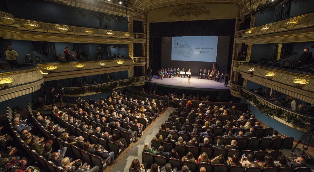 Día de la Constitución en el Teatro Principal de Alicante