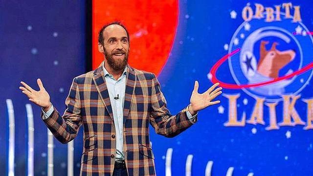 Eduardo García Cabezón, durante un programa de 'Órbita Laika'.