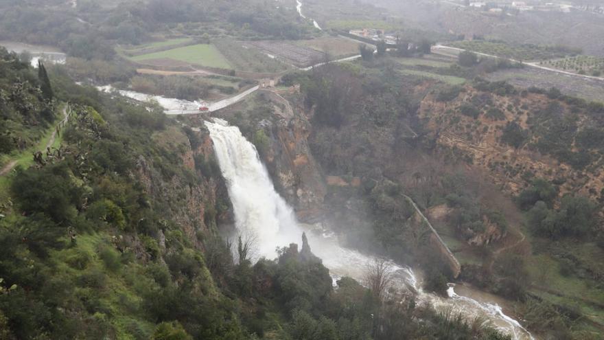 Las imágenes del paso del temporal de lluvia por la Comunitat Valenciana