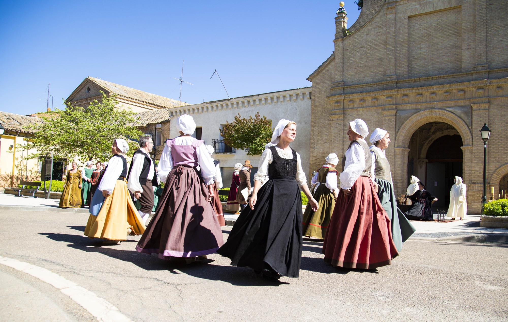 La Cartuja se viste de época y recrea la fundación en el siglo XVII del convenio cartujo más grande de Aragón