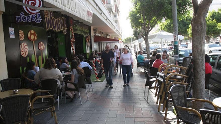 El Romeral es una de las zonas con más ruido de la ciudad.