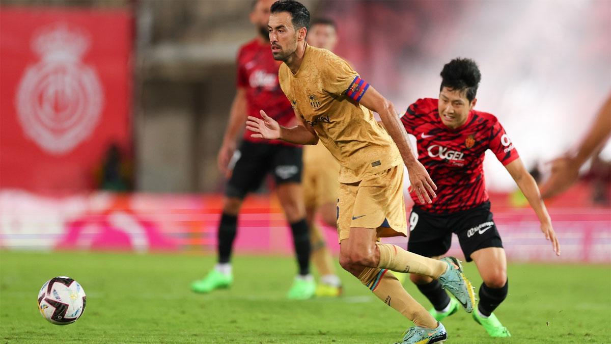 Sergio Busquets analizó el juego tras un partido más que correcto del capitán azulgrana