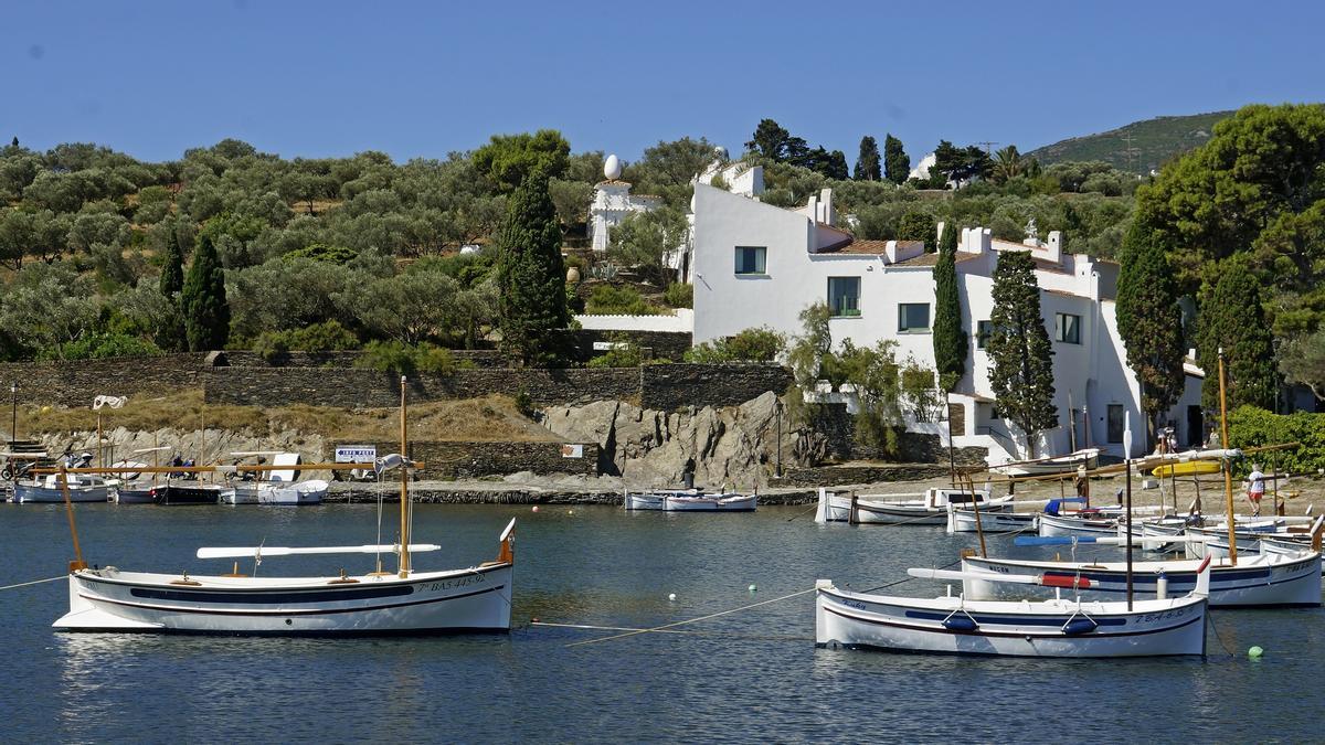 Vista de la Casa de Portlligat.