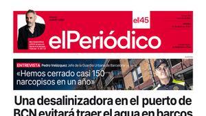 La portada de EL PERIÓDICO del 19 de abril de 2024