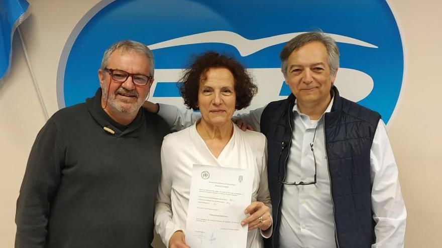 Matilde Marín, candidata del PP a la alcaldía de Enguera