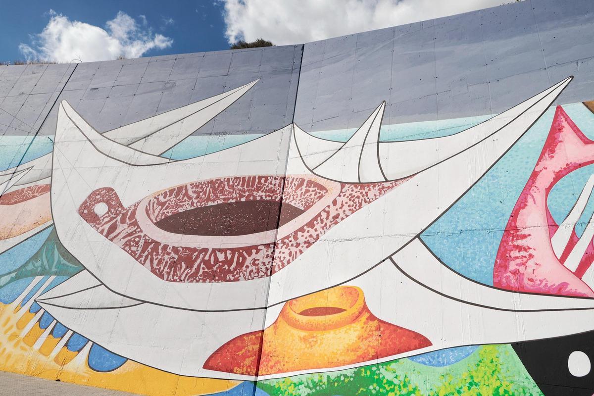 El mural de Candelaria