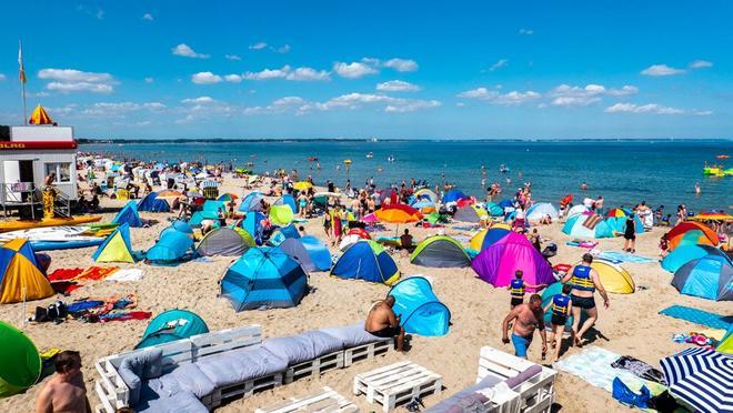 Playa de Timmendorfer, en Alemania