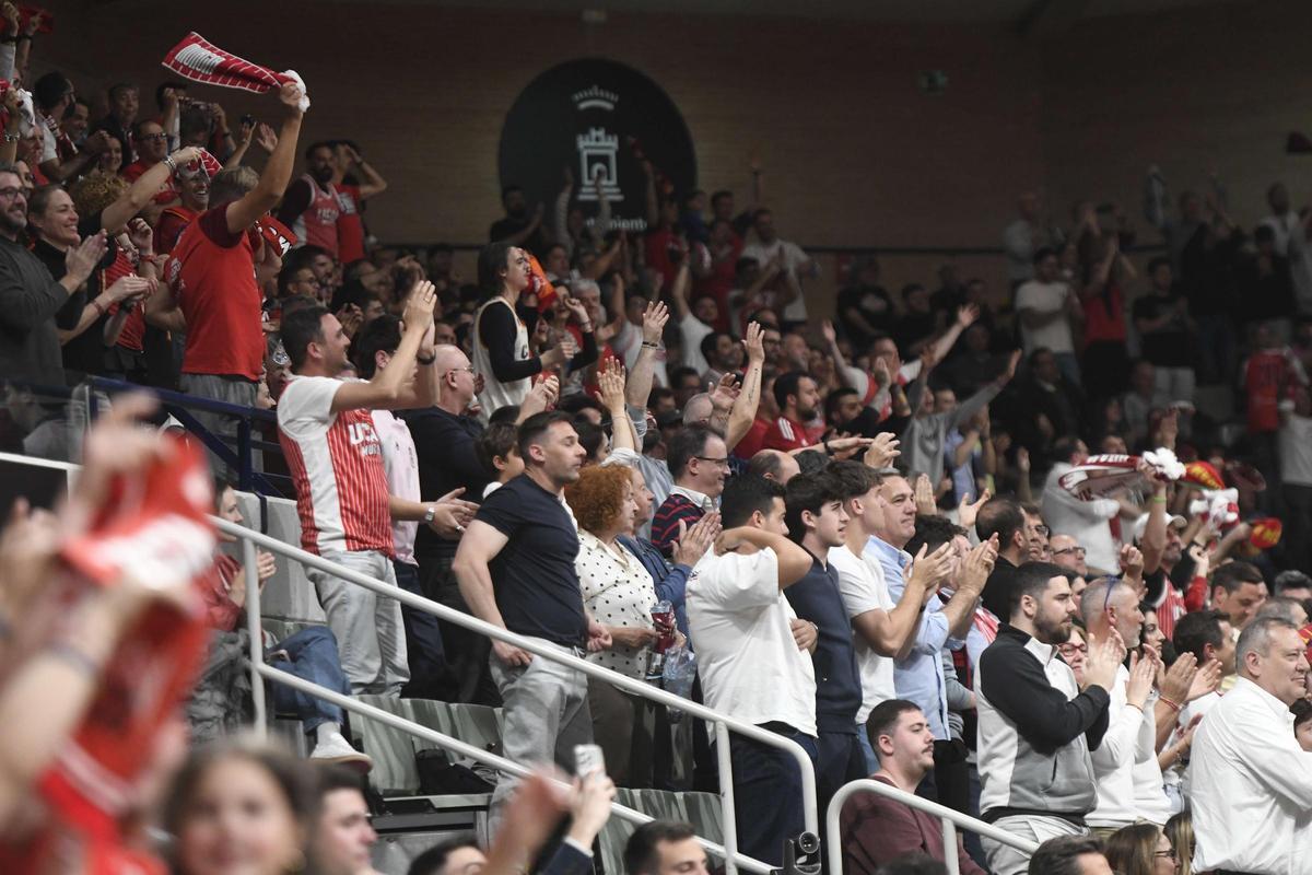 Las imágenes del UCAM Murcia - PAOK de Salónica