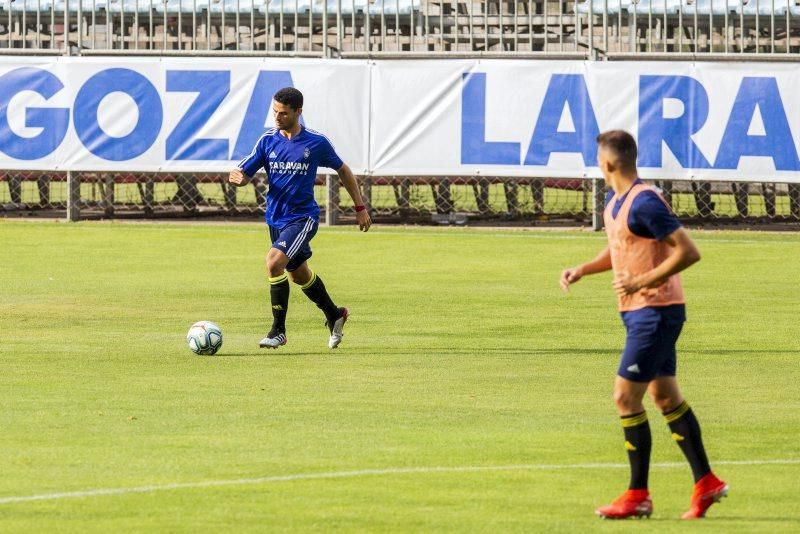 Partido de entrenamiento Zaragoza-Deportivo Aragón