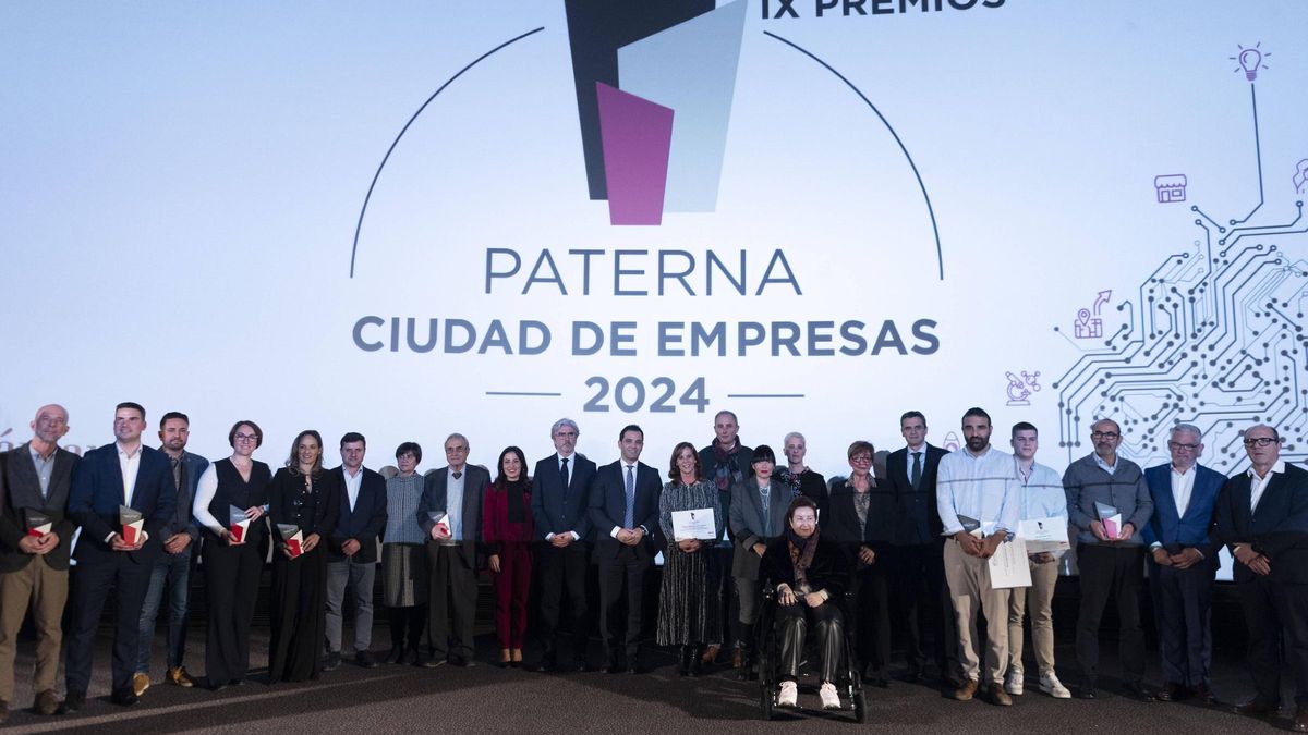 Entrega de los premios Paterna Ciudad de Empresas