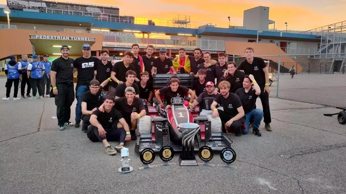 La UPV gana la competición universitaria de automoción más prestigiosa del mundo