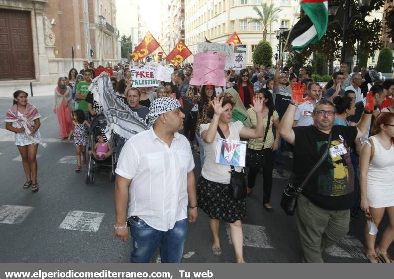 GALERÍA DE FOTOS - Castellón clama contra los bombardeos en Palestina