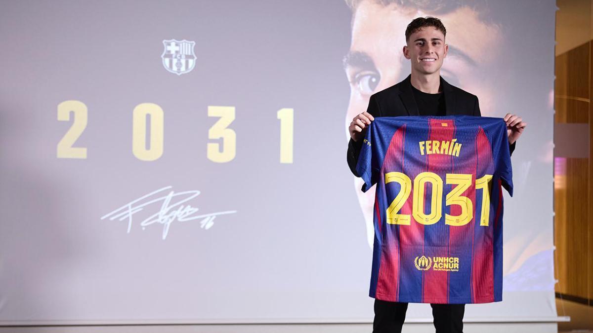 Fermín renueva con el Barça por las próximas seis temporadas