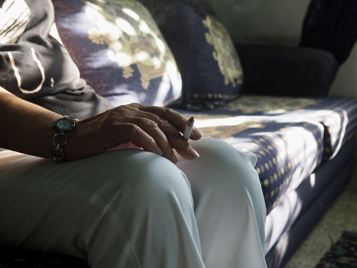 Maya, durante la entrevista con este diario.