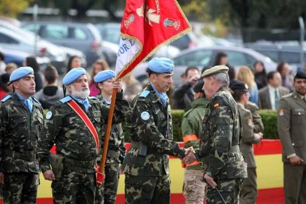 Despedida a las tropas cordobesas que parten a Líbano