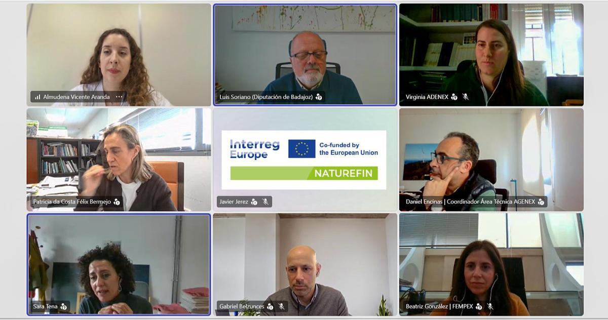Reunión del grupo de interés sobre el proyecto europeo Naturefin.