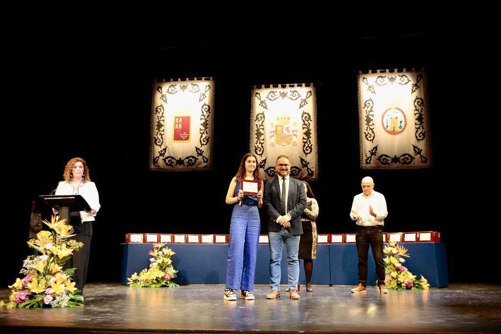 Entrega de distinciones al alumnado en Lorca