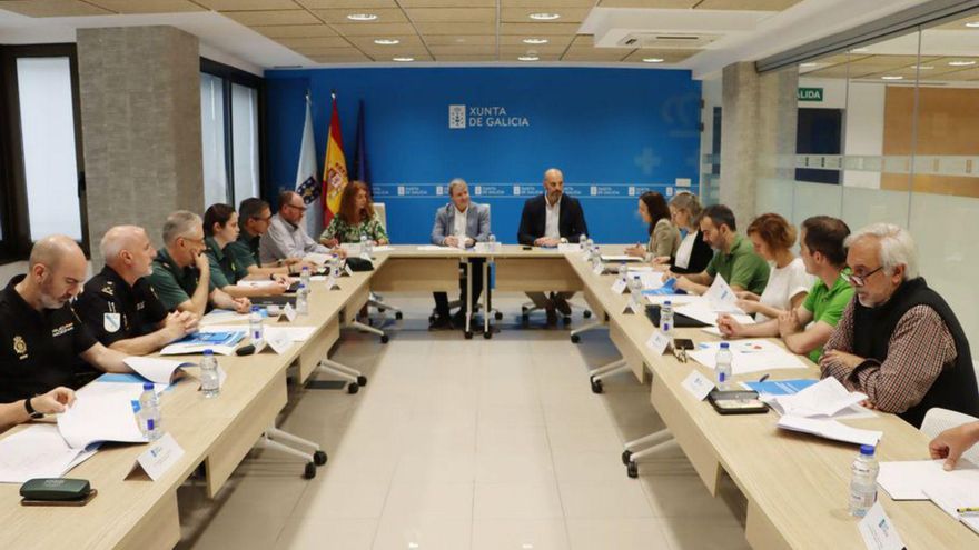 Reunión de la comisión provincial de coordinación policial. | I. O.