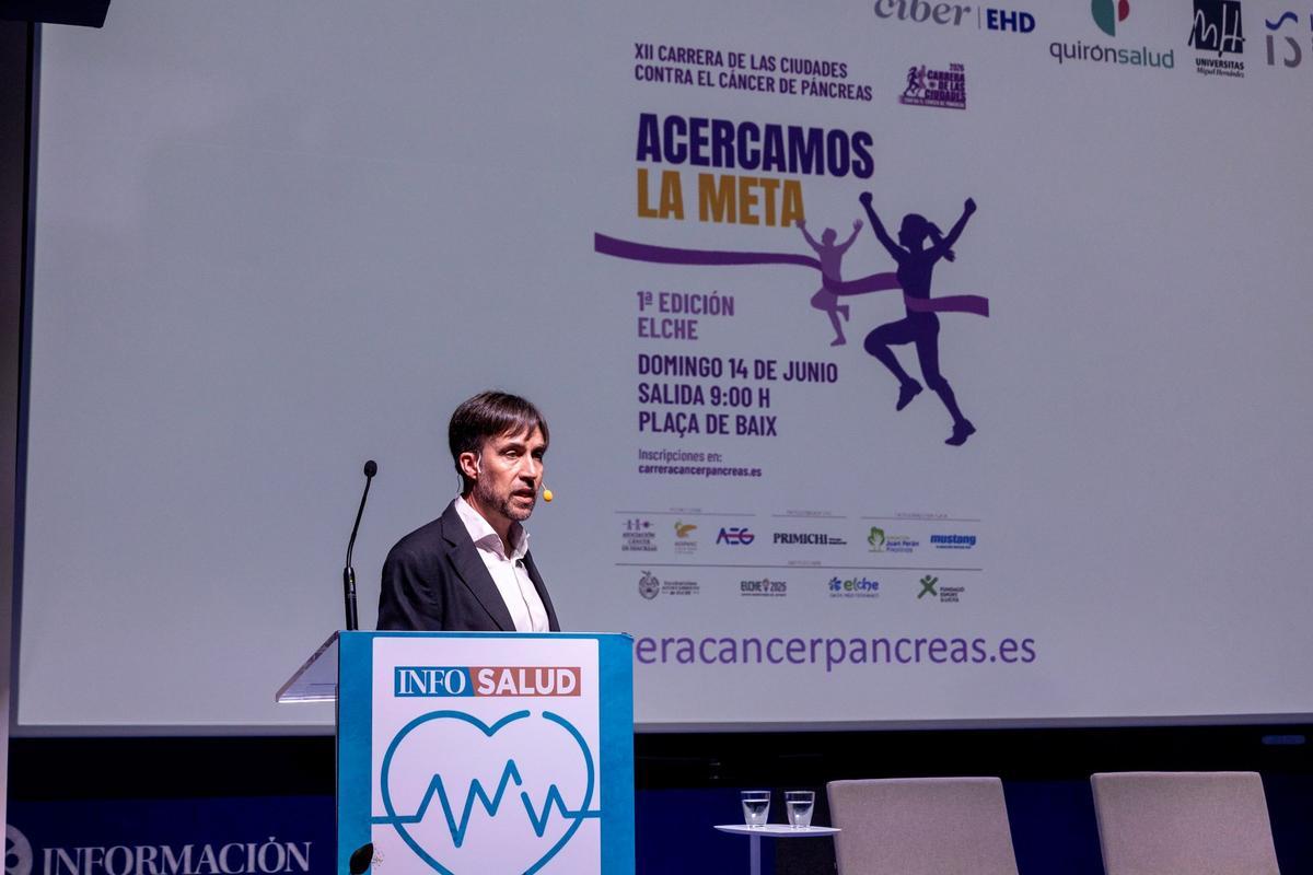Enrique de Madaria, coordinador de la Unidad Biliopancreática del hospital Dr. Balmis.