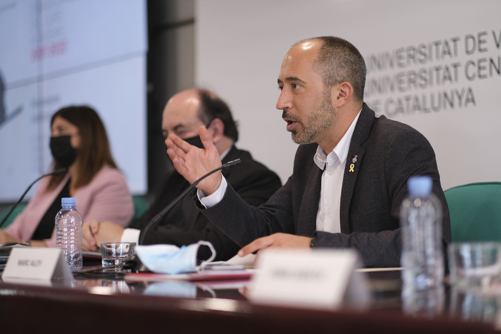 La inauguració del curs acadèmic 2021-22 de la UVic-UCC, en imatges