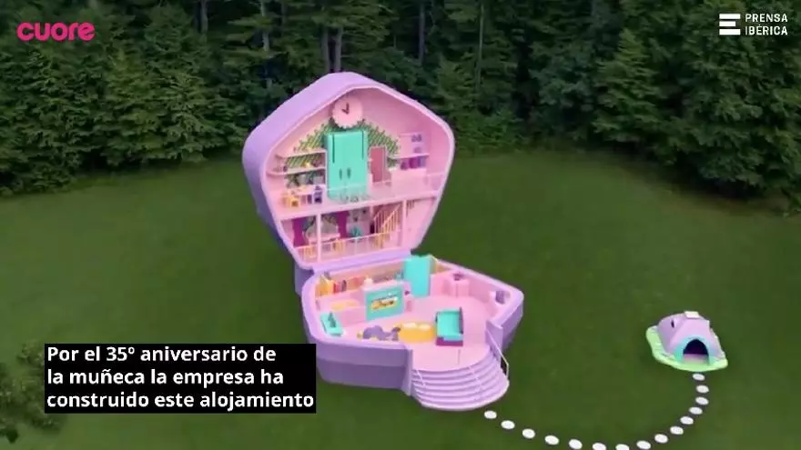 Fantasía de la infancia: la casa de Polly Pocket a tamaño real existe y te puedes alojar en ella, te decimos dónde está