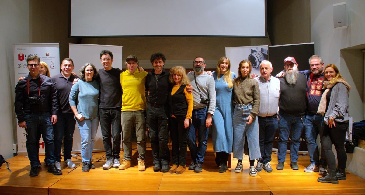 Ponentes, y grupos de trabajo con Emilio Morenatti y otros fotógrafos en Alaquàs