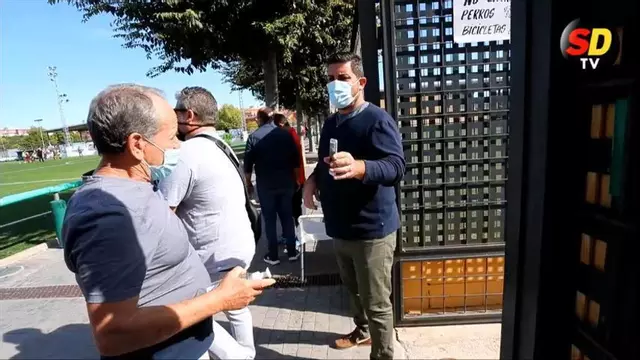 La vuelta del fútbol base con público en San Marcelino
