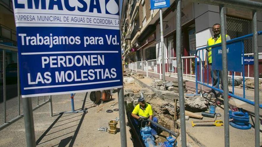 Emacsa inicia las obras de renovación de la conducción del bombeo de emergencia de Villa Azul a Carril Huerta de Arcos