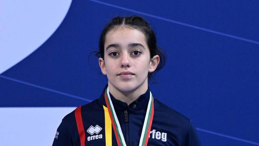 La cambadesa Uxía Rodríguez estará en el Mundial de trampolín