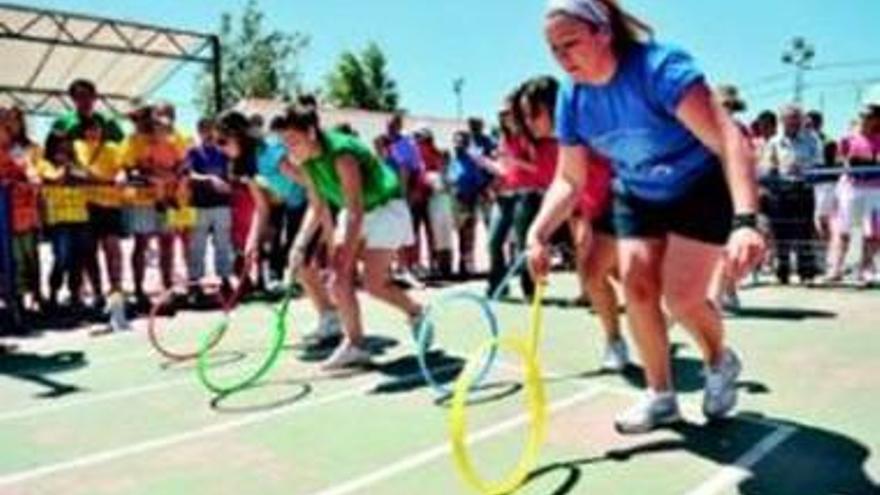 Añora recupera los juegos tradicionales con las VII Olimpiadas Rurales